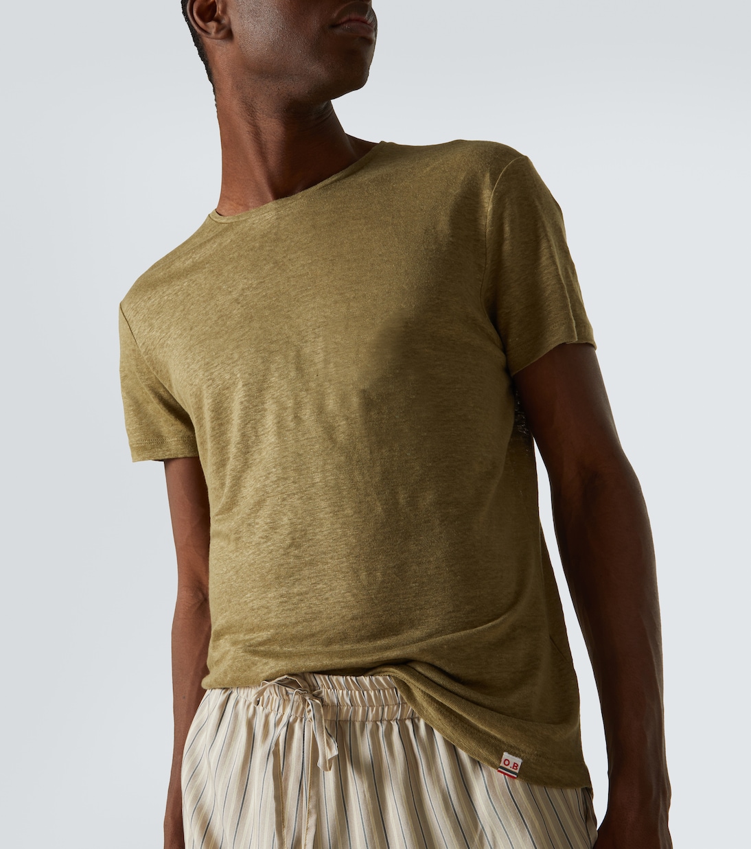 Camiseta OB-T en jersey de lino | Orlebar Brown