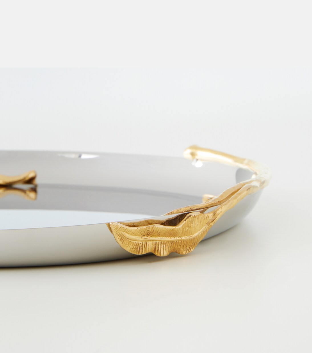Vassoio Fern Medium placcato in oro 24kt | L'Objet