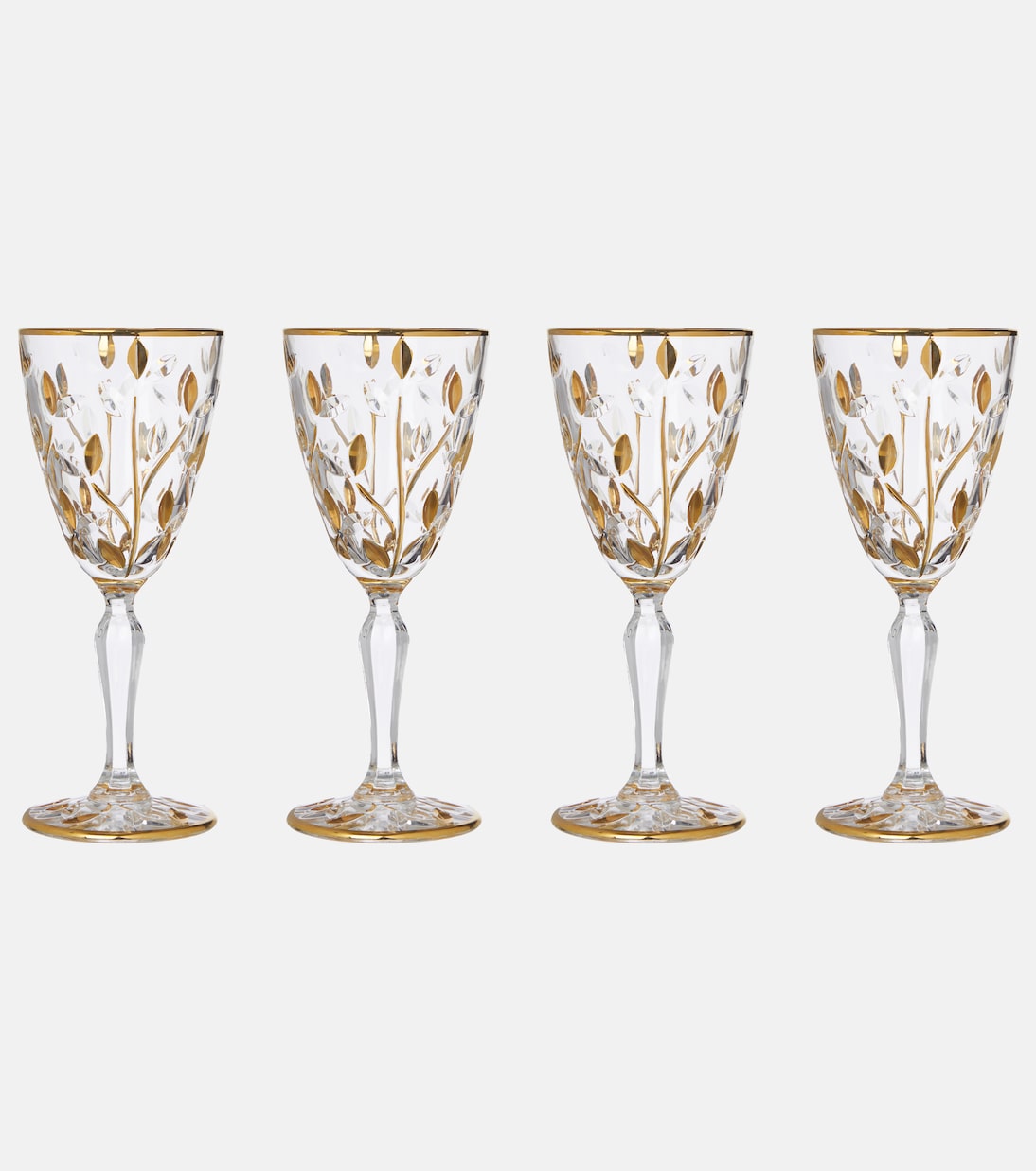 Set of 4 crystal wine glasses | Les-Ottomans