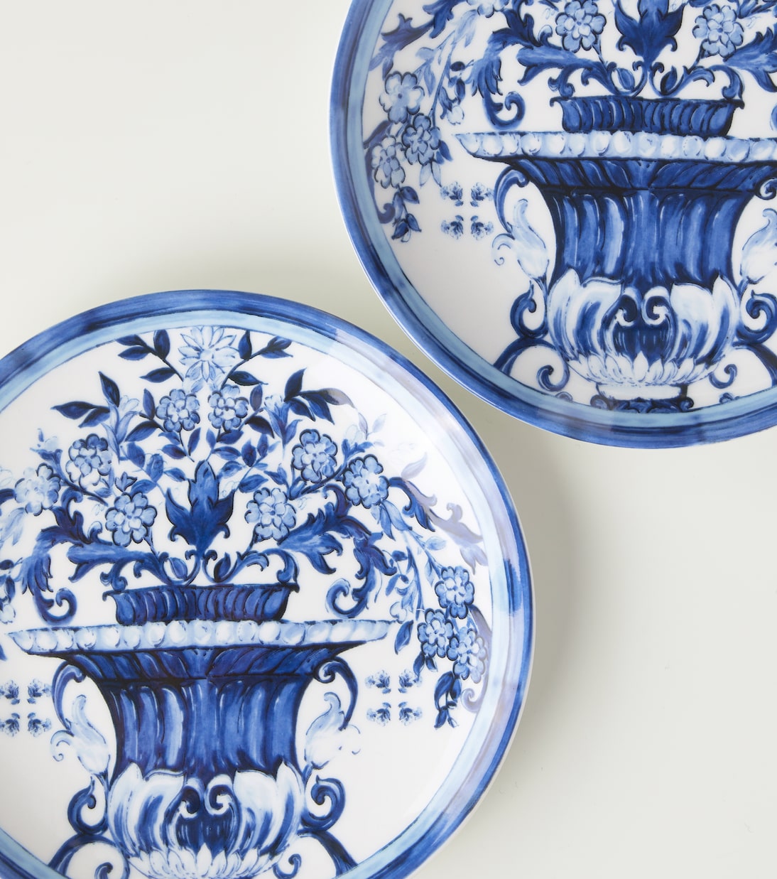 Set de deux assiettes à dessert Blu Mediterraneo | Dolce&Gabbana Casa