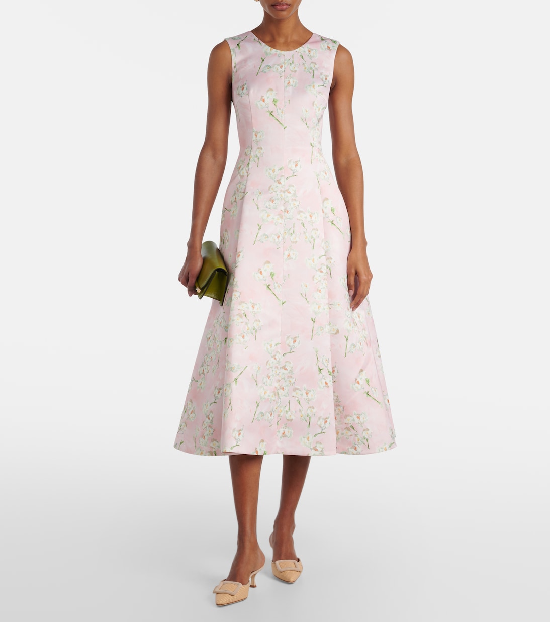 Robe de cocktail Maribelle à fleurs | Emilia Wickstead