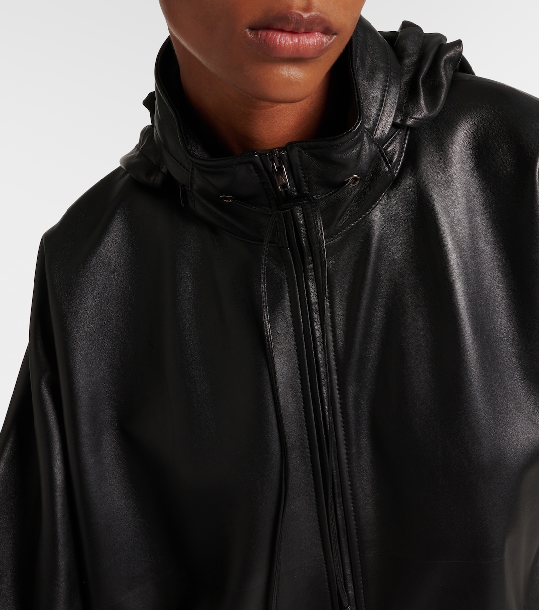 Veste bomber Jilly oversize en cuir | The Row