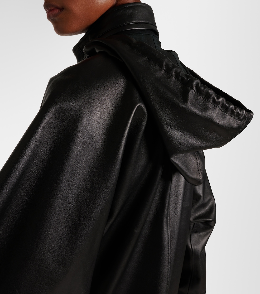Veste bomber Jilly oversize en cuir | The Row