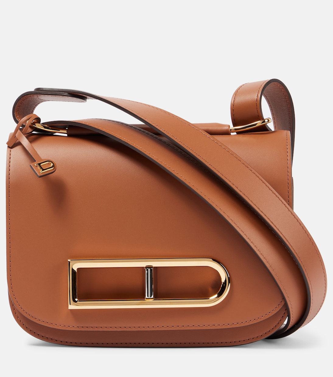 Lingot leather crossbody bag | Delvaux