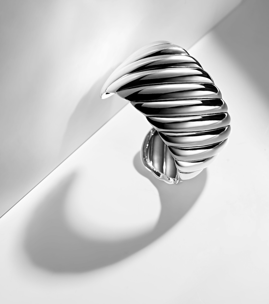 Bracciale Sculpted Cable in argento sterling | David Yurman