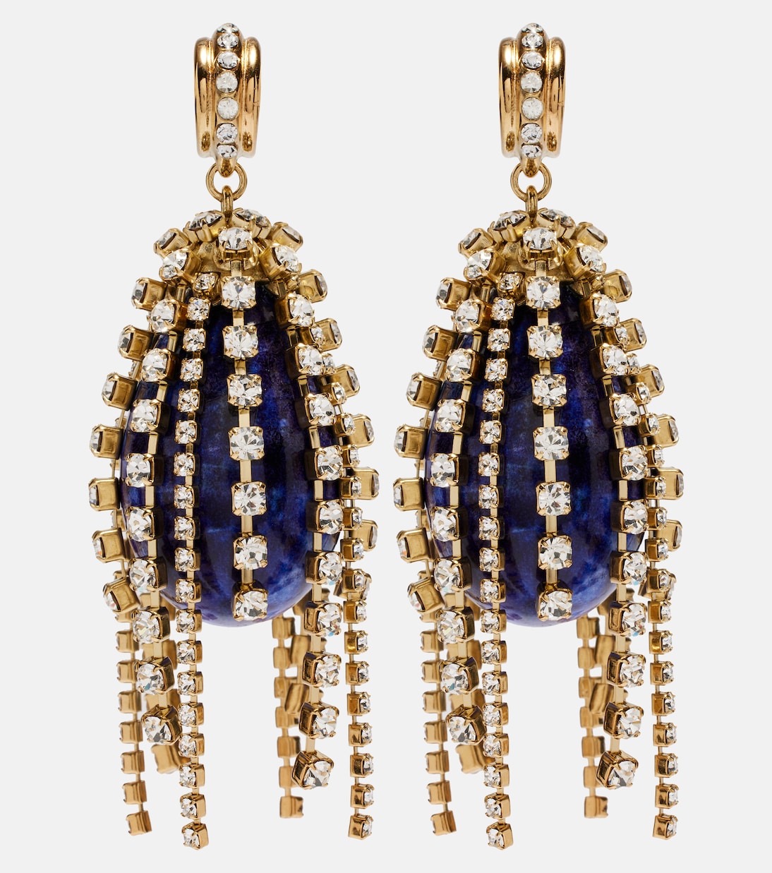 Orecchini pendenti con cristalli  | Chloé