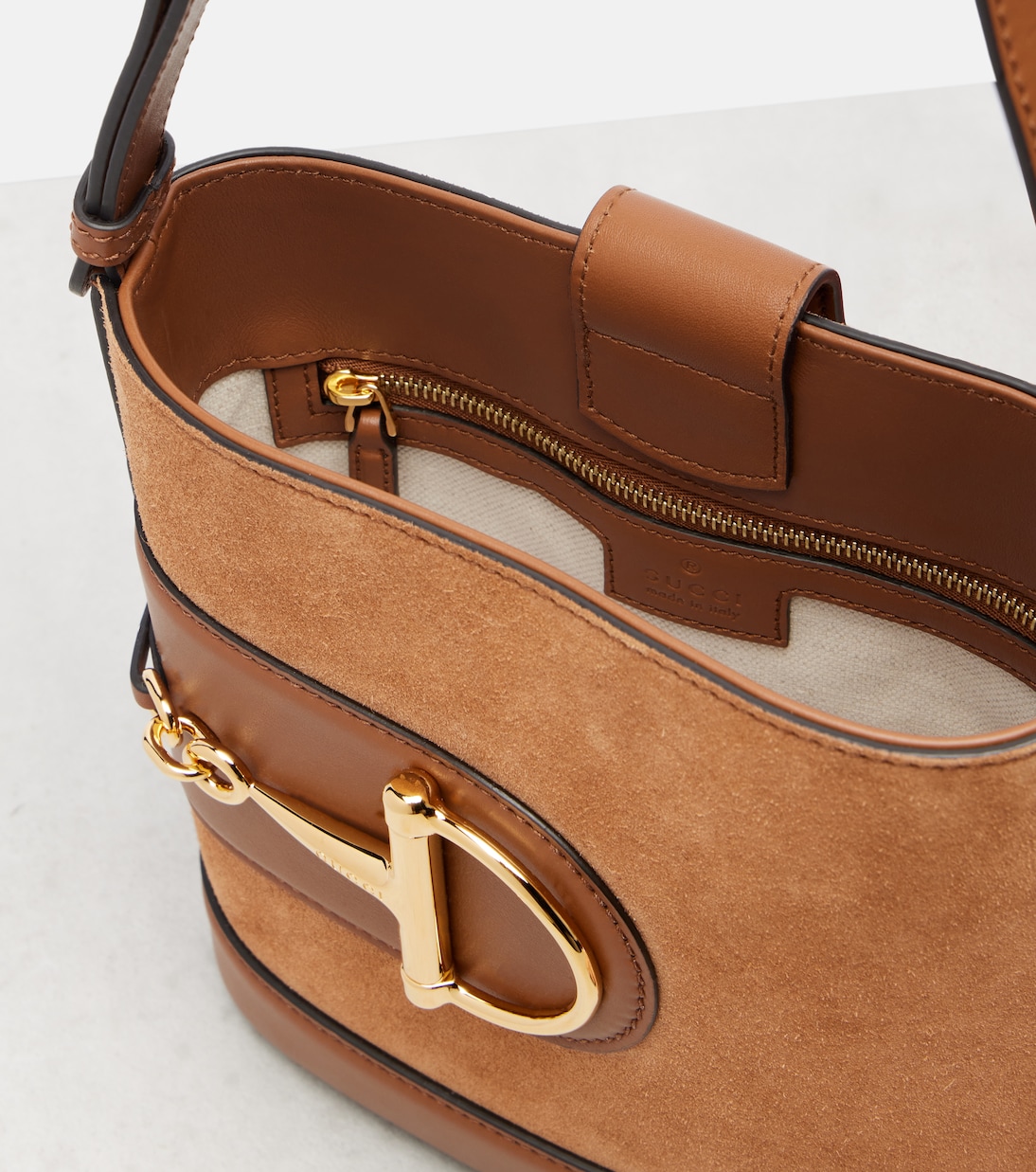 Bucket-Bag Gucci 73 Mini aus Leder | Gucci