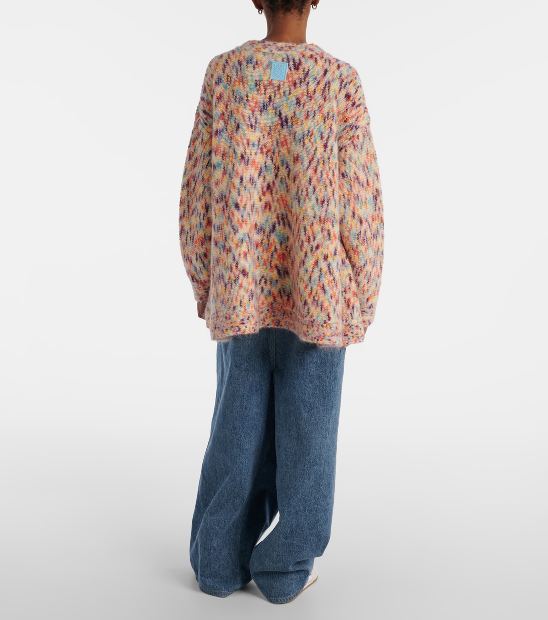Cárdigan de mezcla de lana, mohair y algodón | Loewe