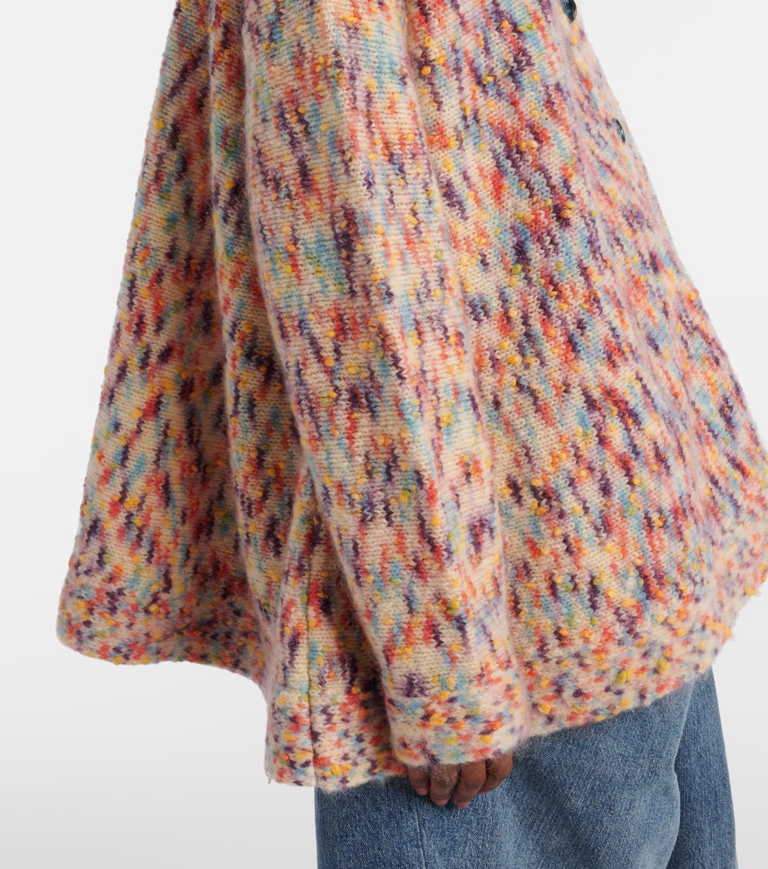 Cárdigan de mezcla de lana, mohair y algodón | Loewe