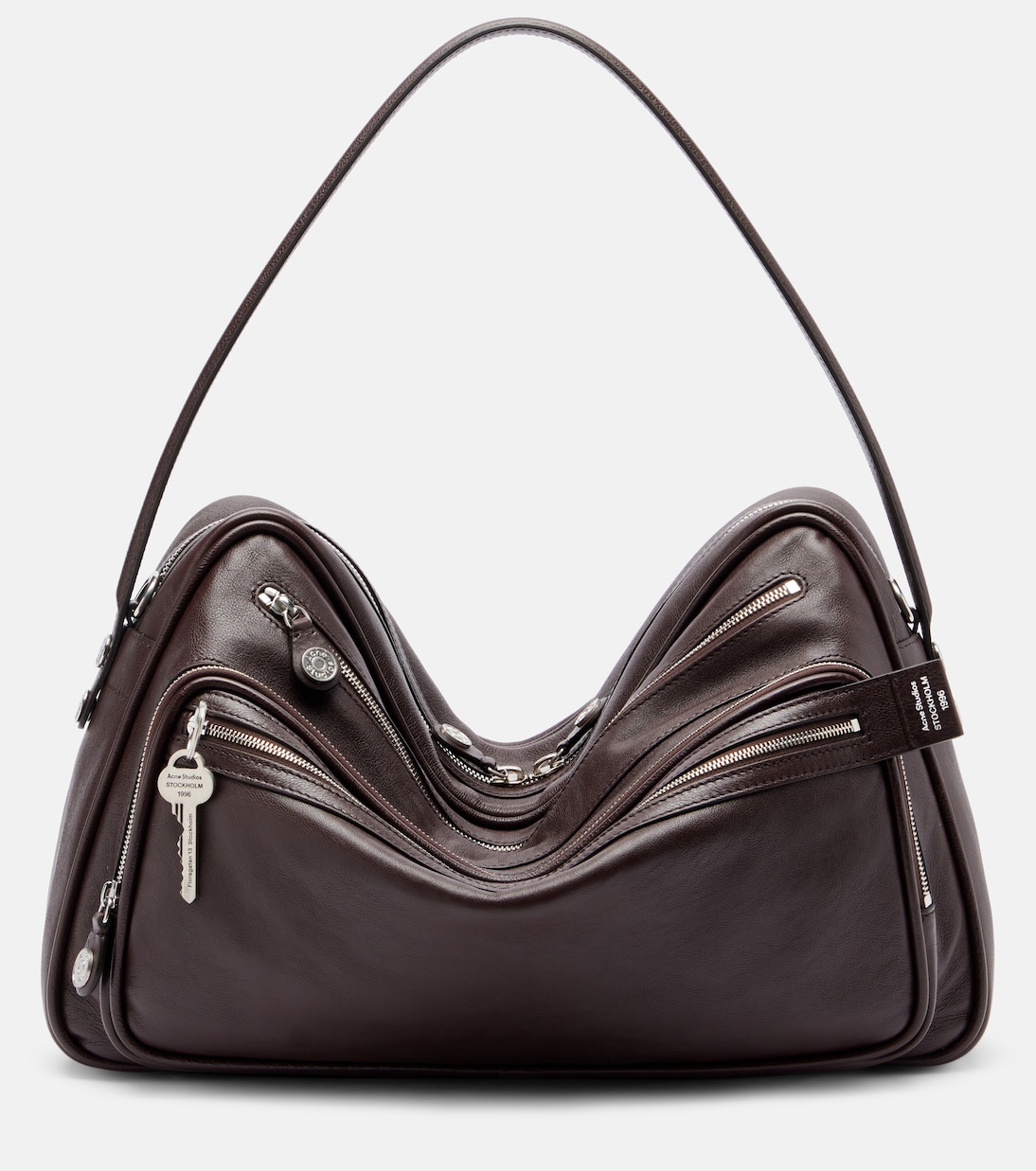 Bolso al hombro Camero Medium de piel | Acne Studios