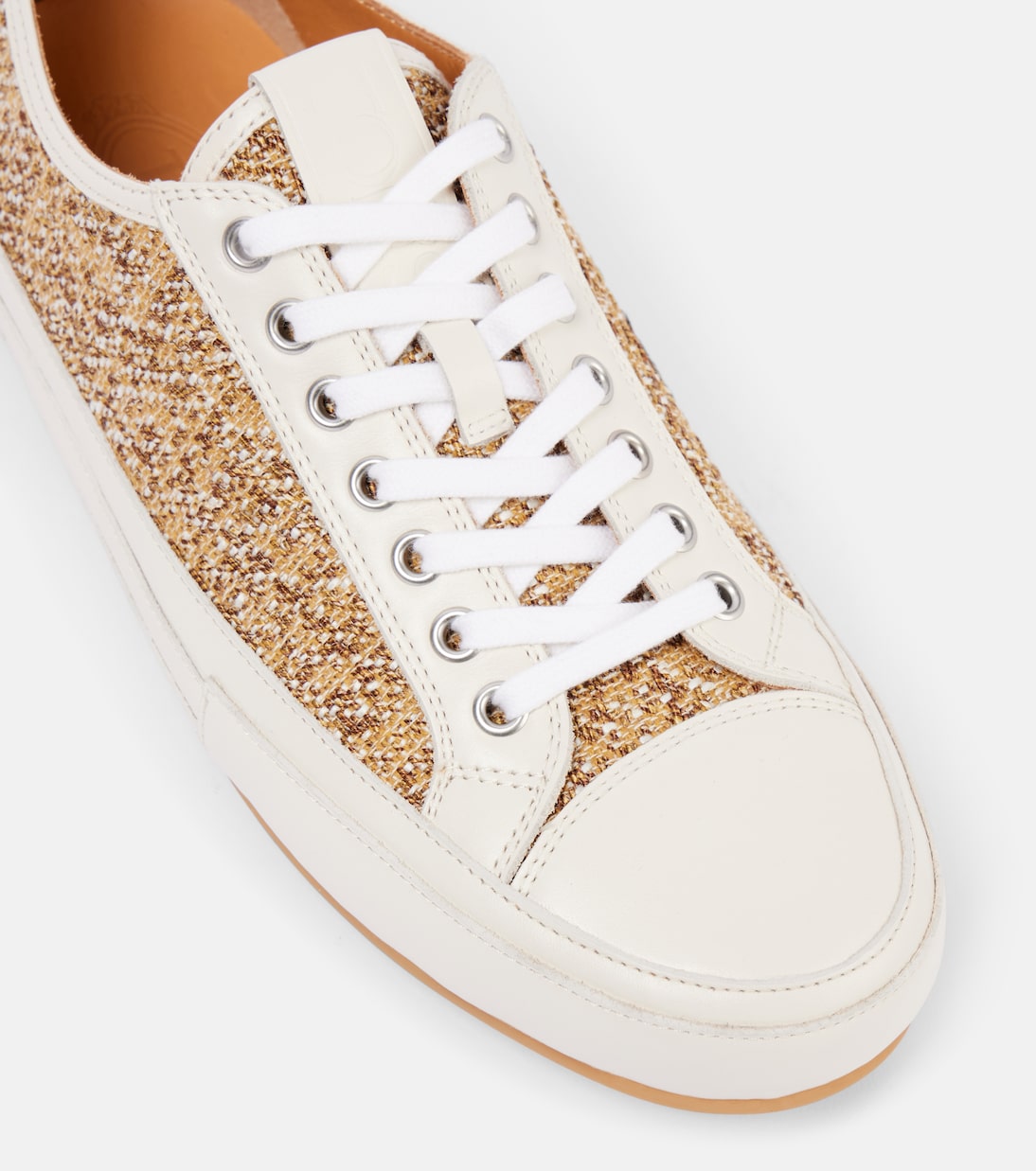 Sneakers in tweed con pelle | Tod's