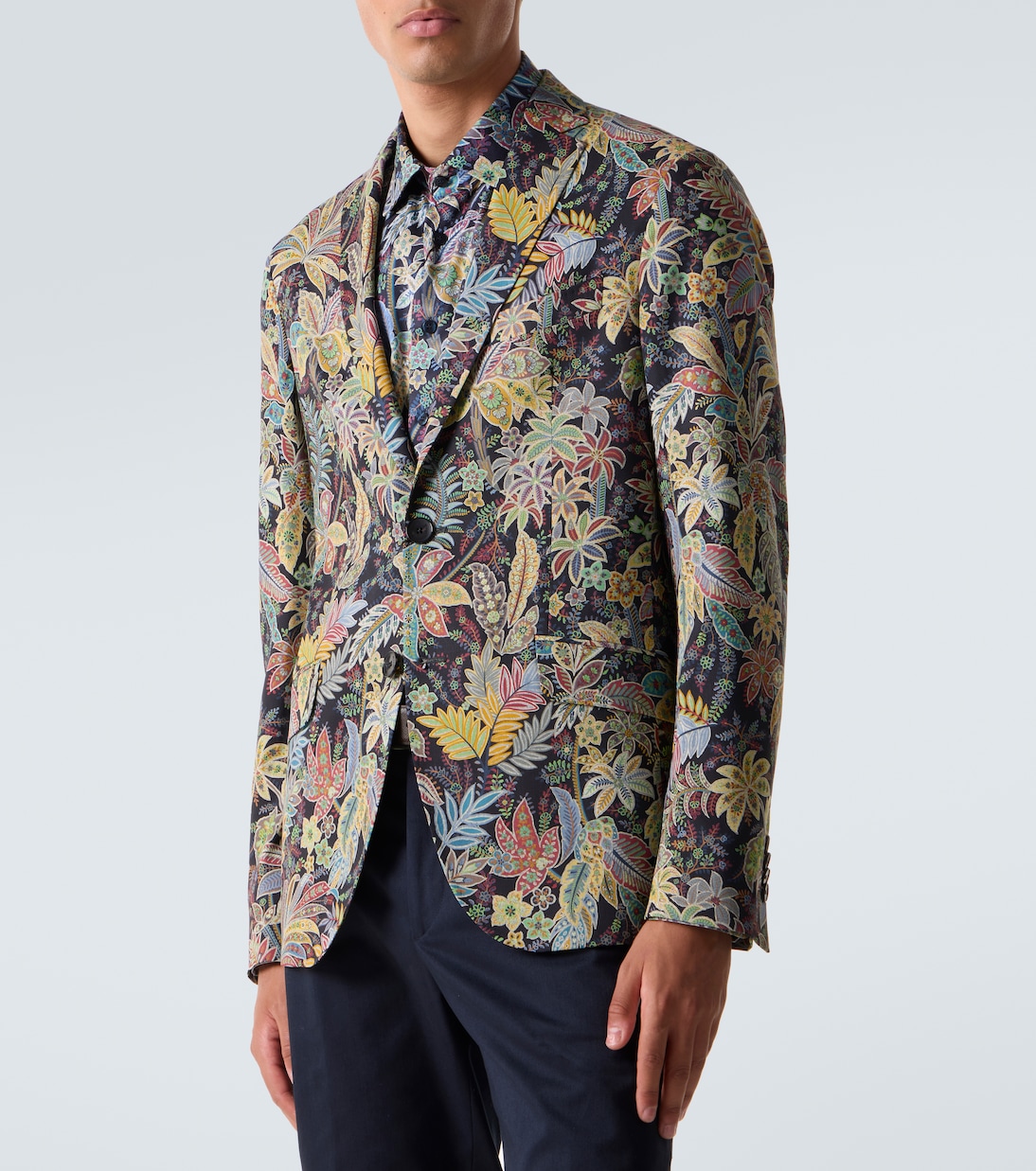 Blazer Roma imprimé en laine mélangée | Etro