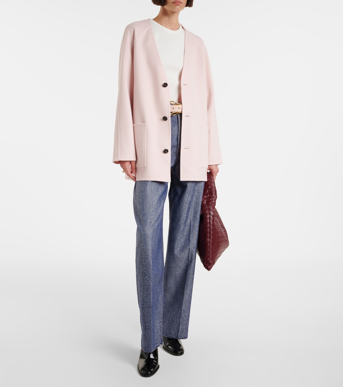 Mantel aus Wolle | Bottega Veneta