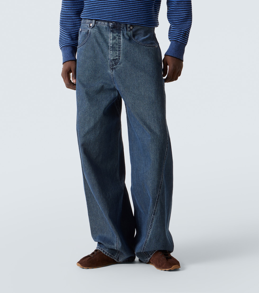 Espiral De-Nîmes tapered jeans | Jacquemus