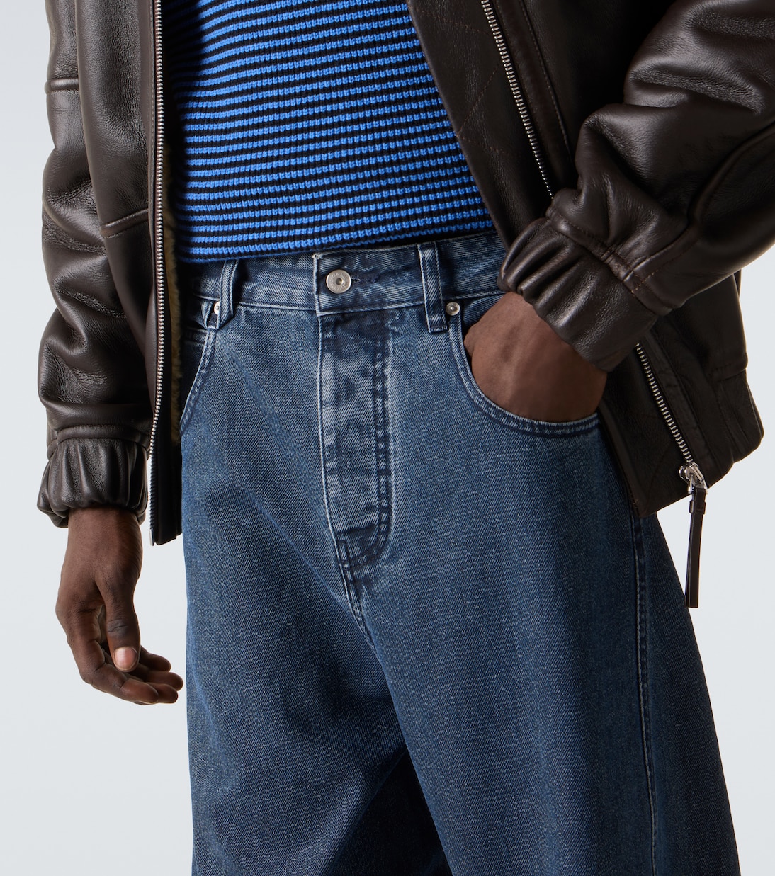 Espiral De-Nîmes tapered jeans | Jacquemus