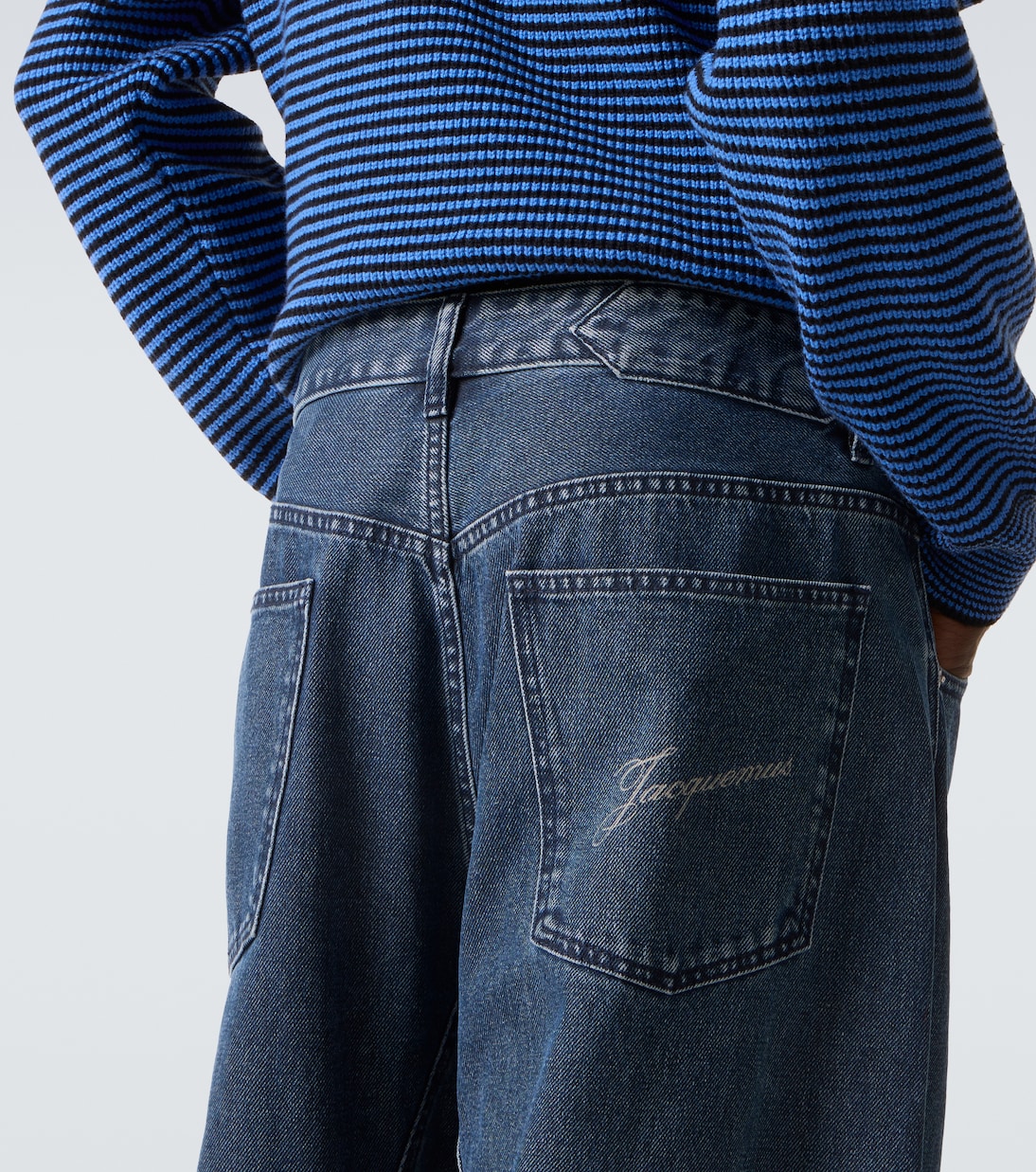 Espiral De-Nîmes tapered jeans | Jacquemus