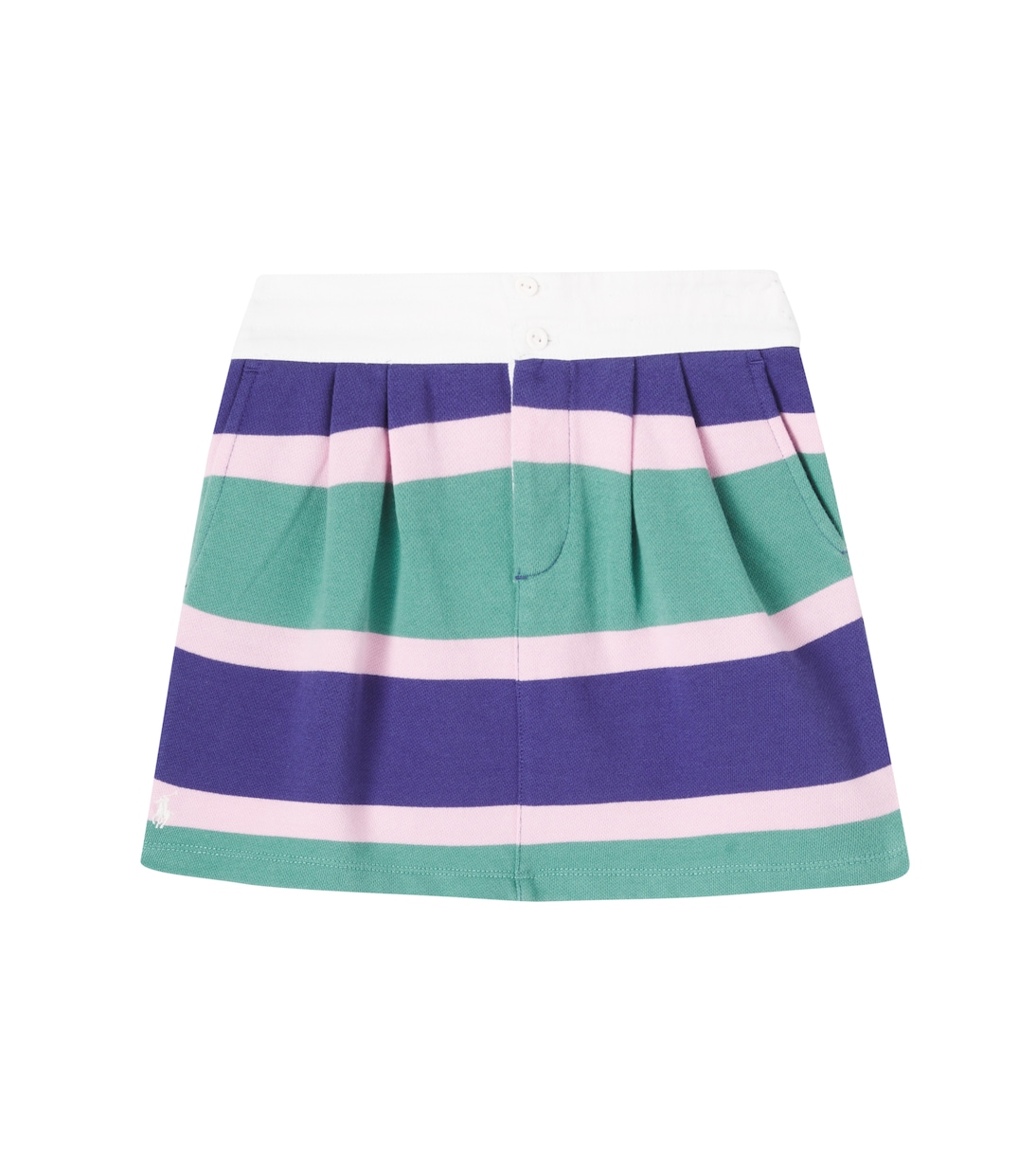Gonna in cotone a righe | Polo Ralph Lauren Kids