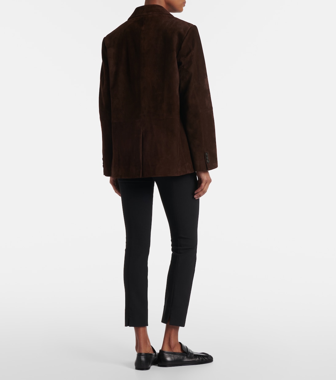 Blazer aus Veloursleder | Vince