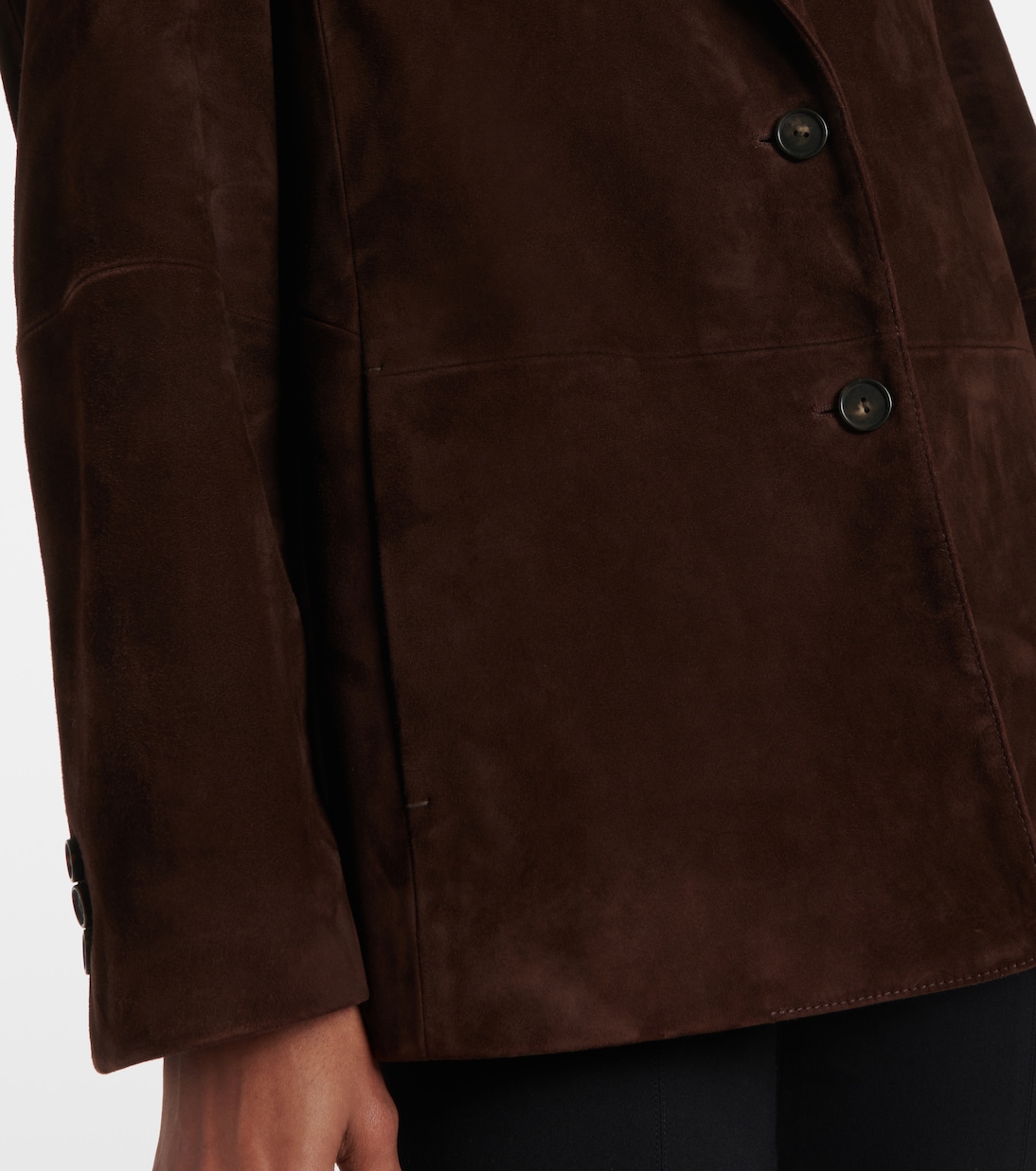 Blazer aus Veloursleder | Vince