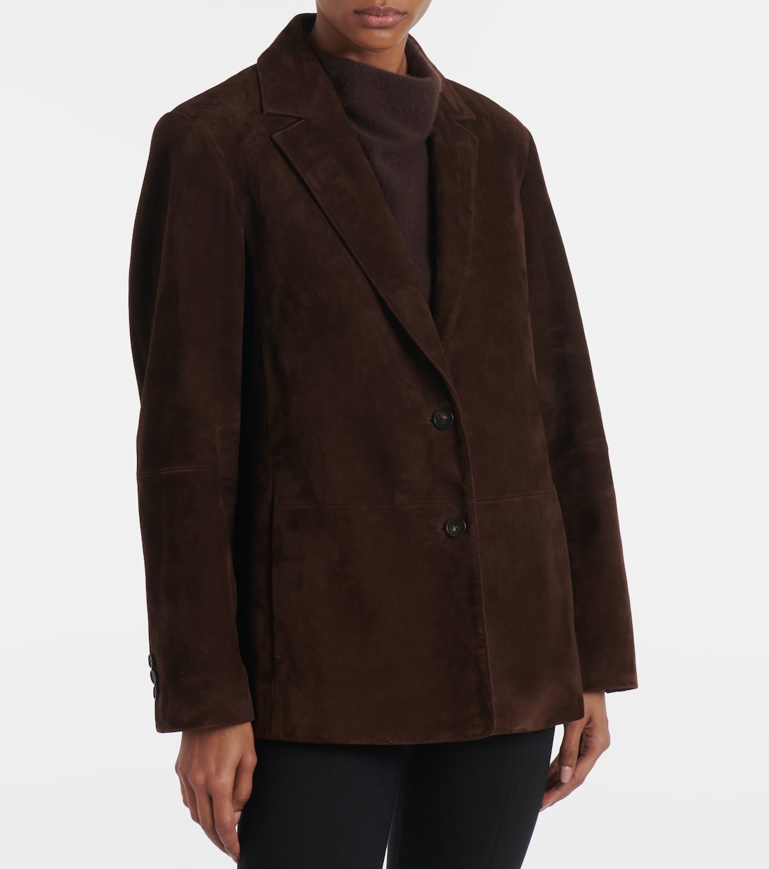 Blazer aus Veloursleder | Vince