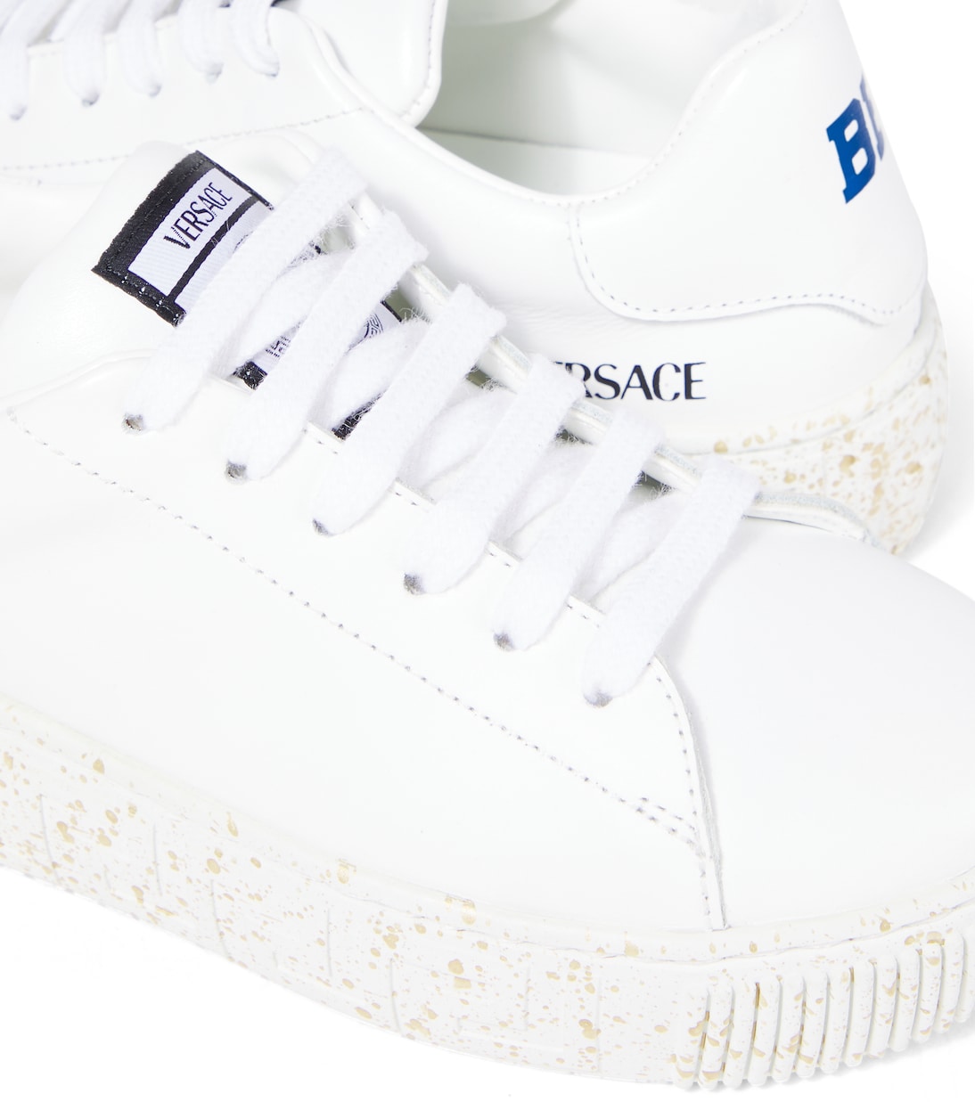 Leather sneakers | Versace Kids