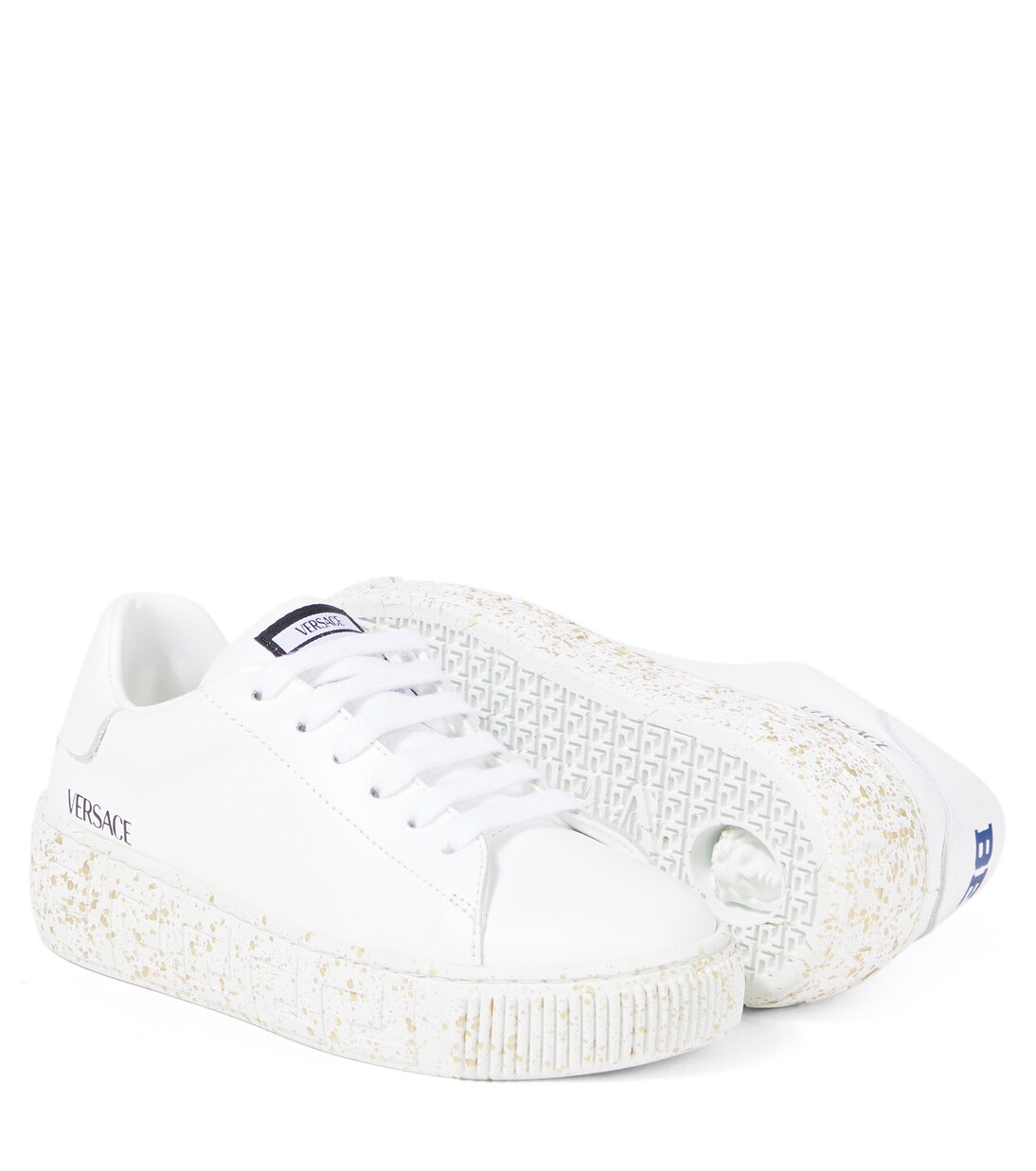 Leather sneakers | Versace Kids