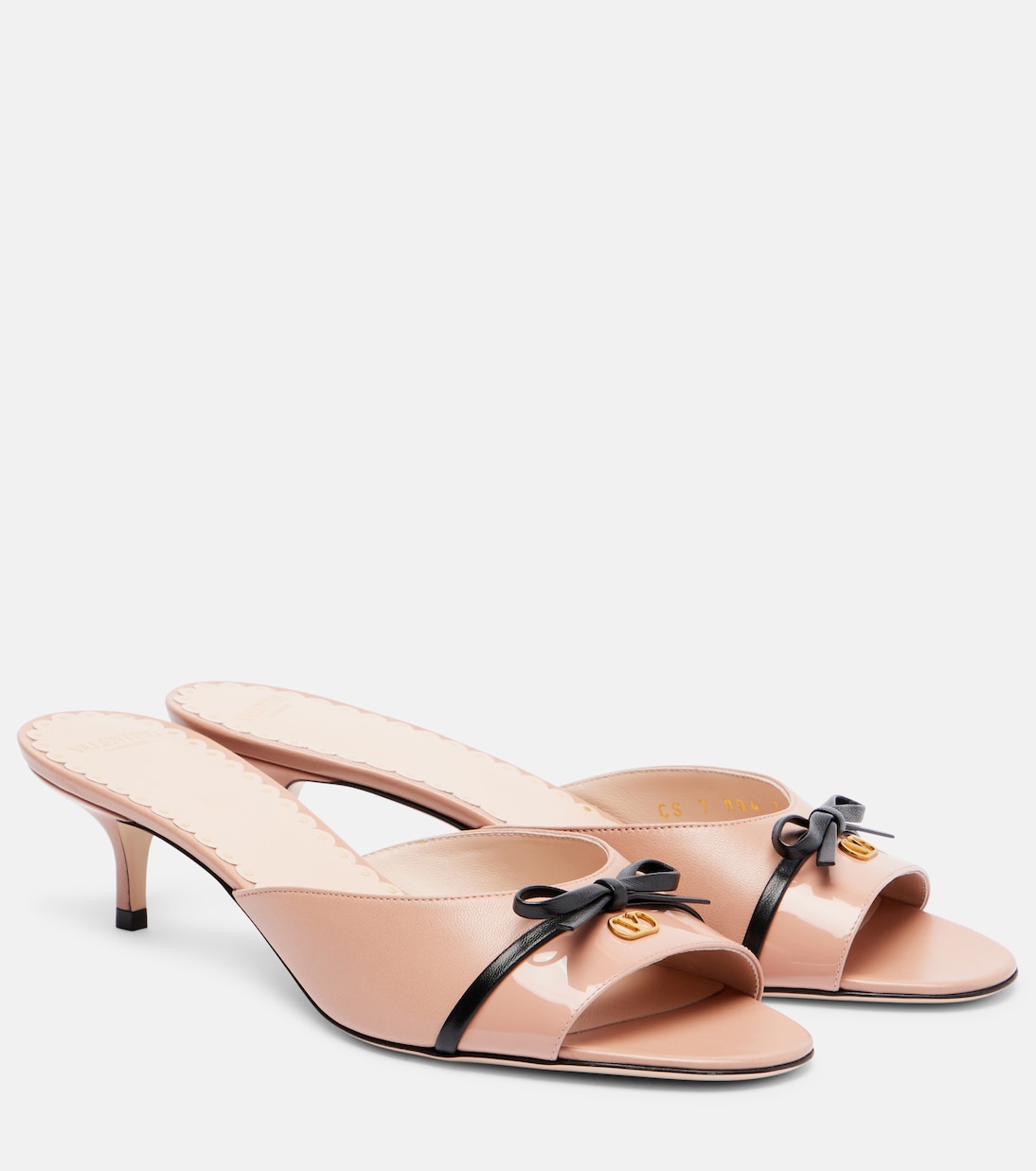 Bepointy 45 leather mules | Valentino Garavani