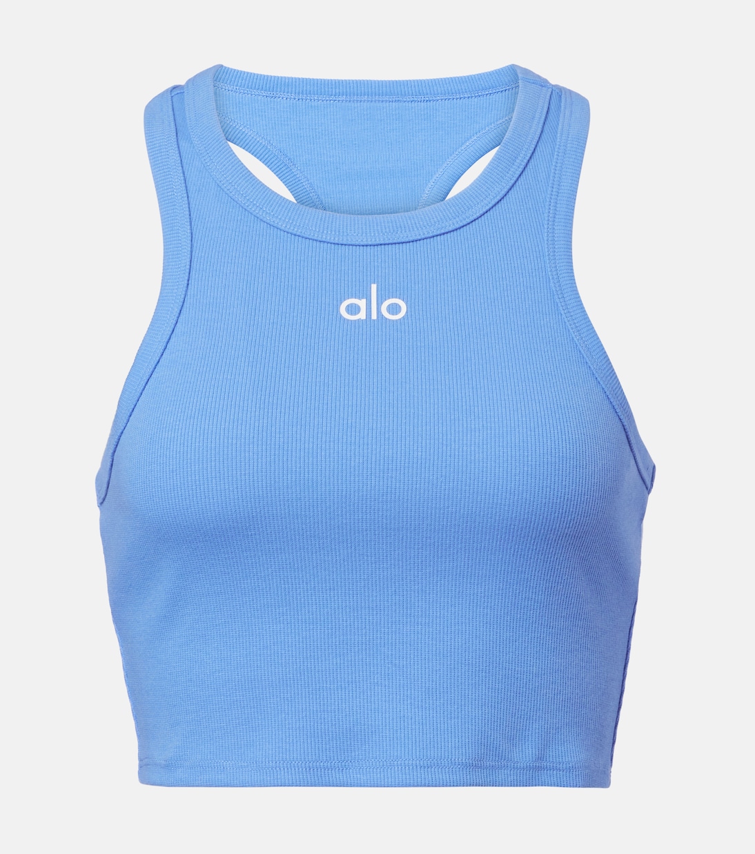 Top cropped Aspire in jersey di misto cotone | Alo Yoga