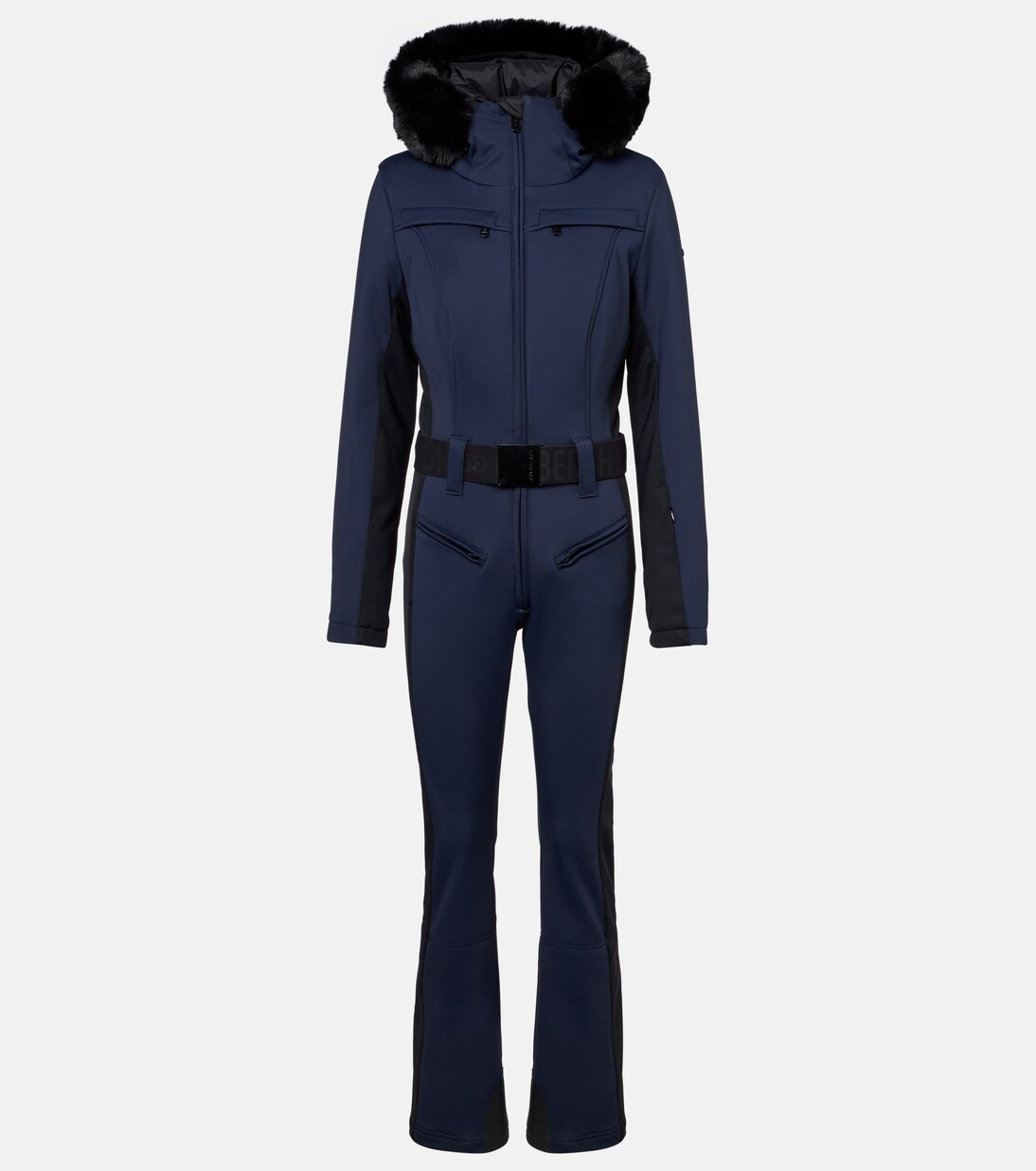 Parry faux fur-trimmed ski suit | Goldbergh