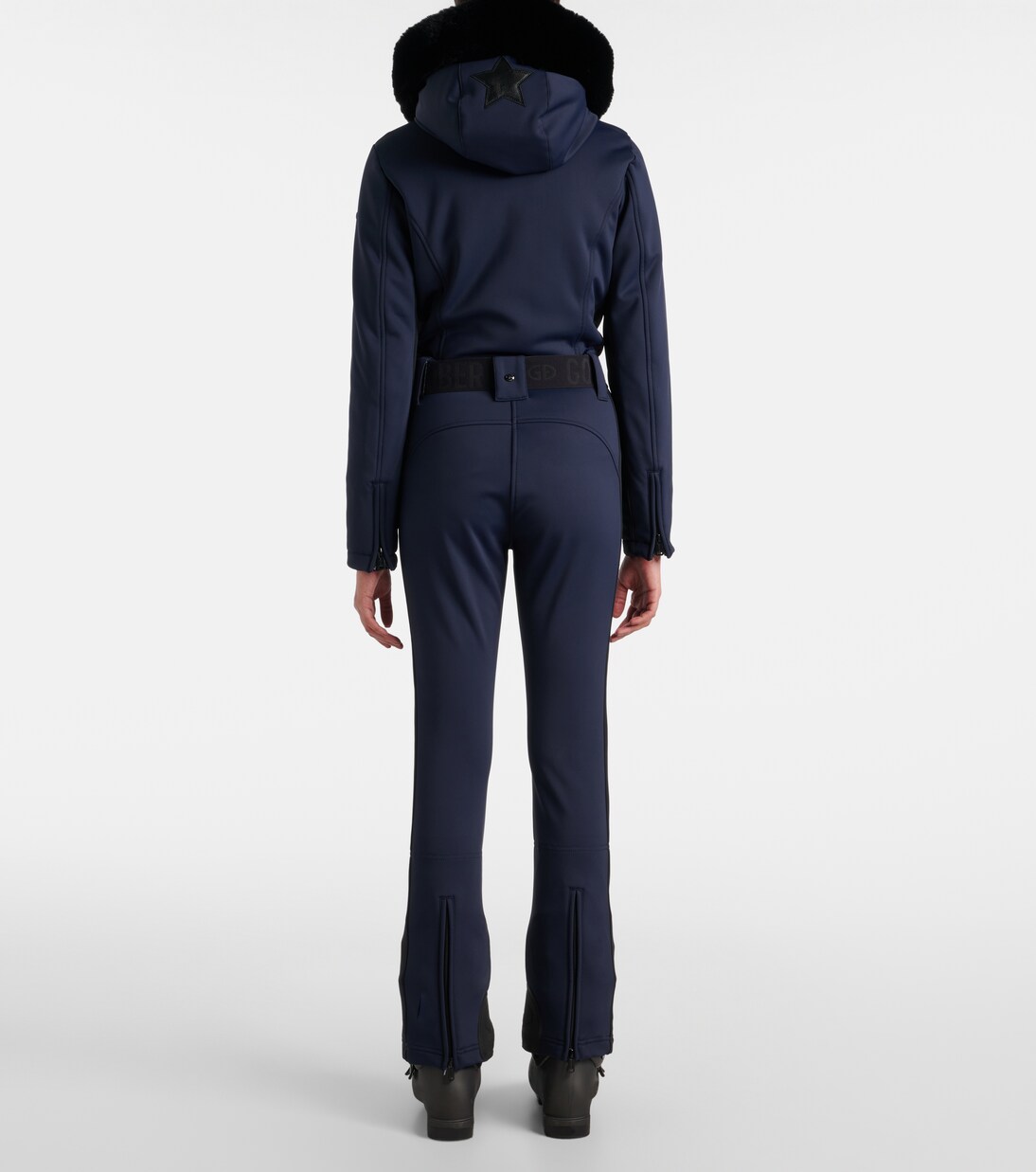 Parry faux fur-trimmed ski suit | Goldbergh