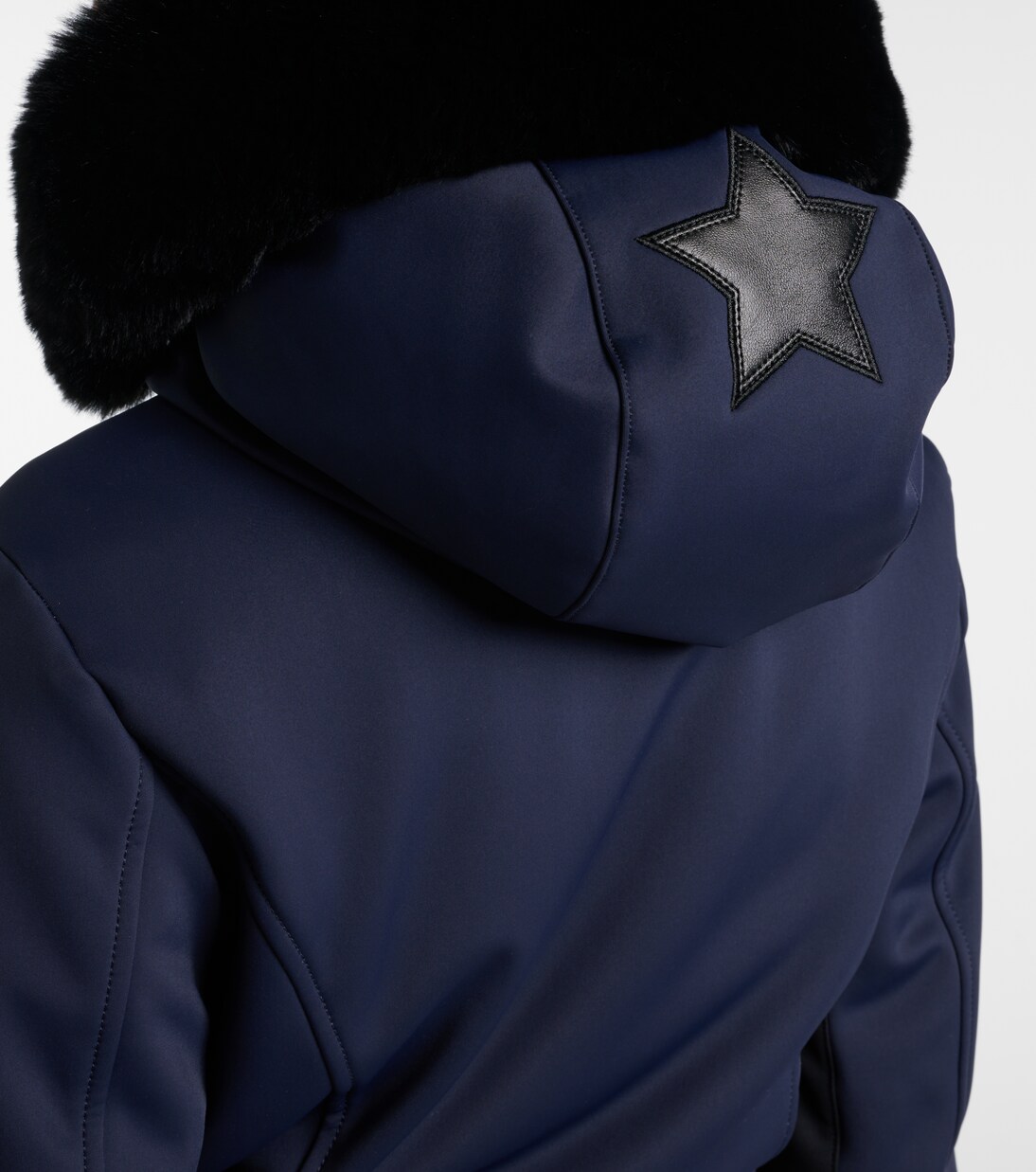 Parry faux fur-trimmed ski suit | Goldbergh