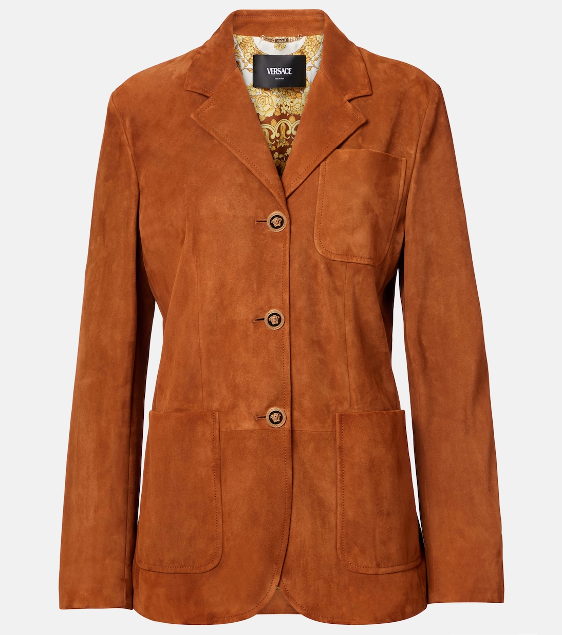 Medusa suede blazer | Versace