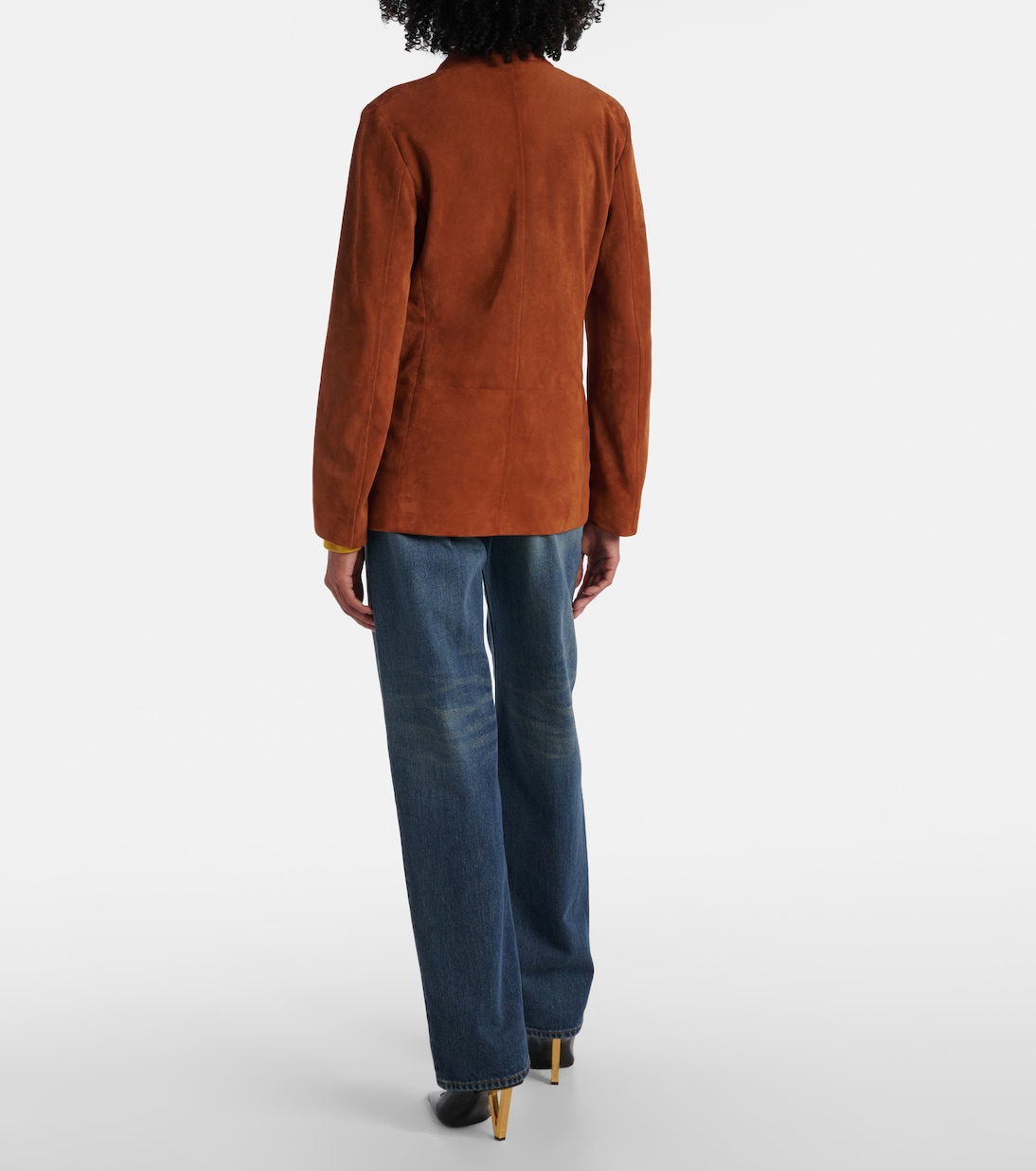 Medusa suede blazer | Versace