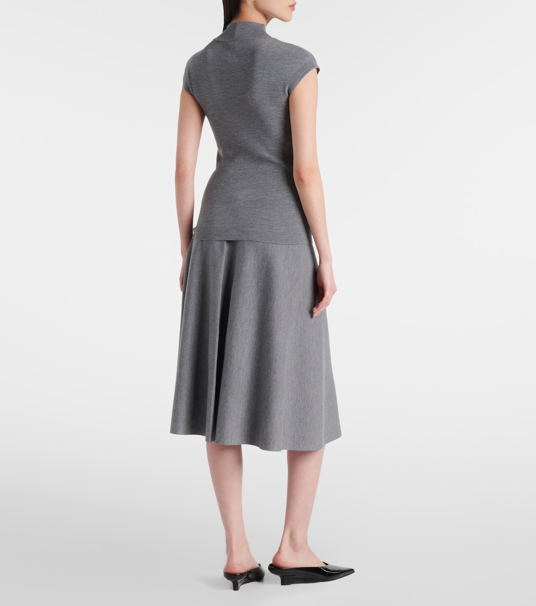 Top de lana con cuello mock | Jardin des Orangers