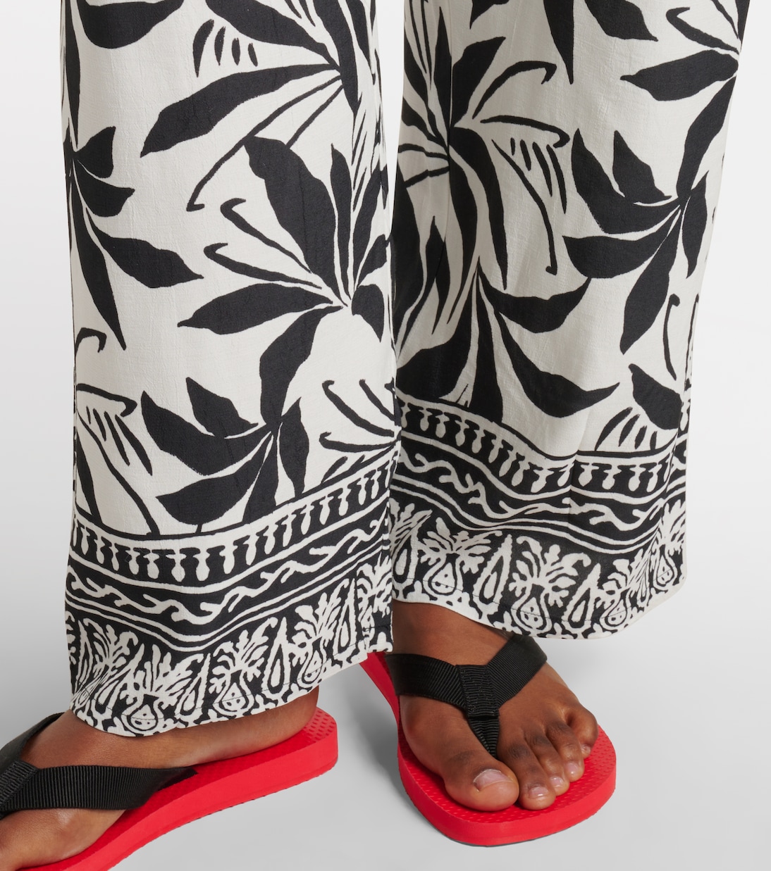 Pantalones palazzo Claudia estampados | Velvet