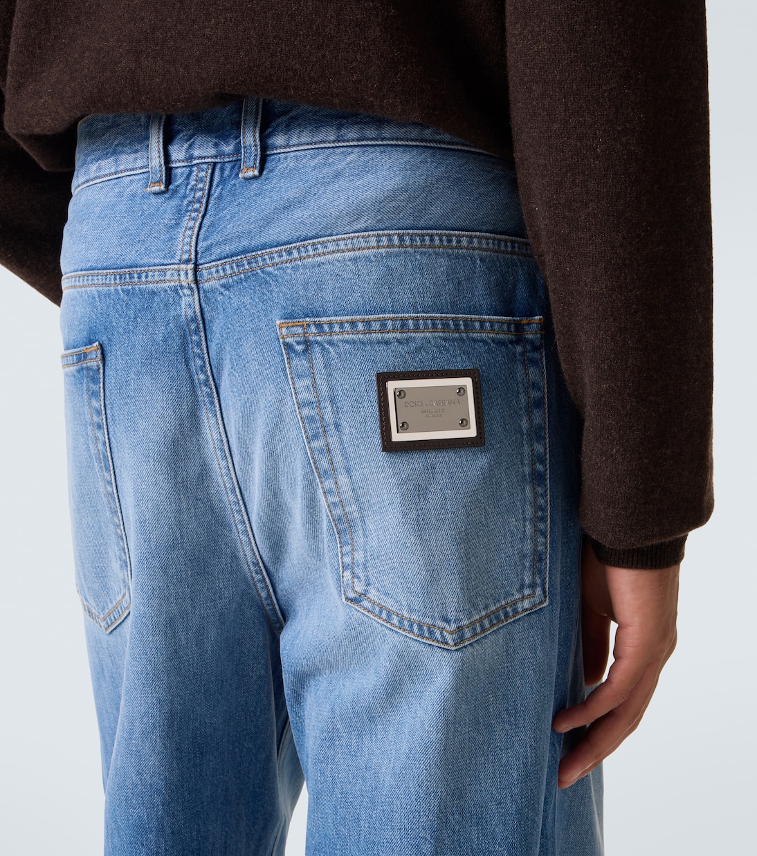 Mid-rise wide-leg jeans | Dolce&Gabbana