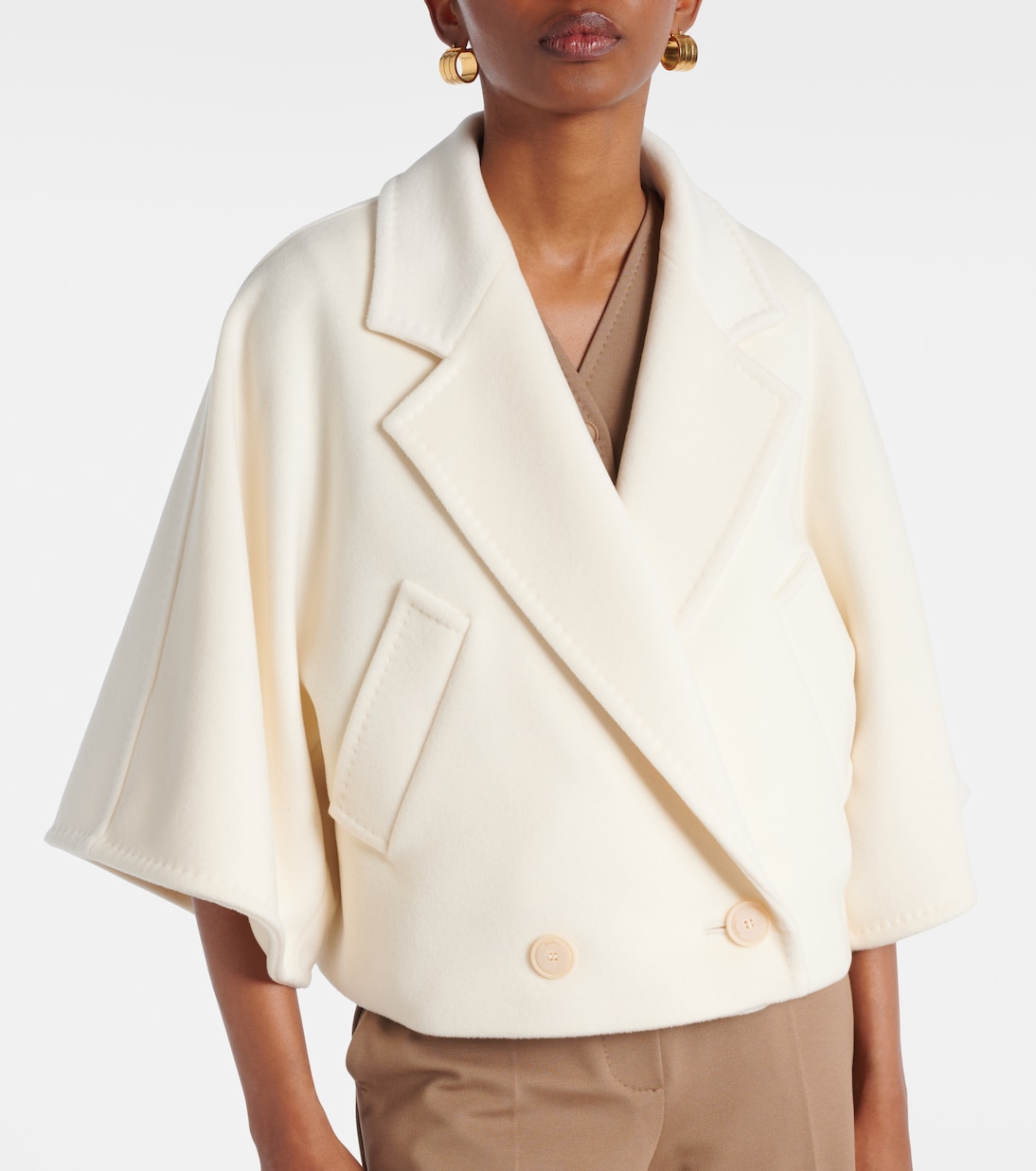 معطف من الصوف والكشمير Galea | Max Mara