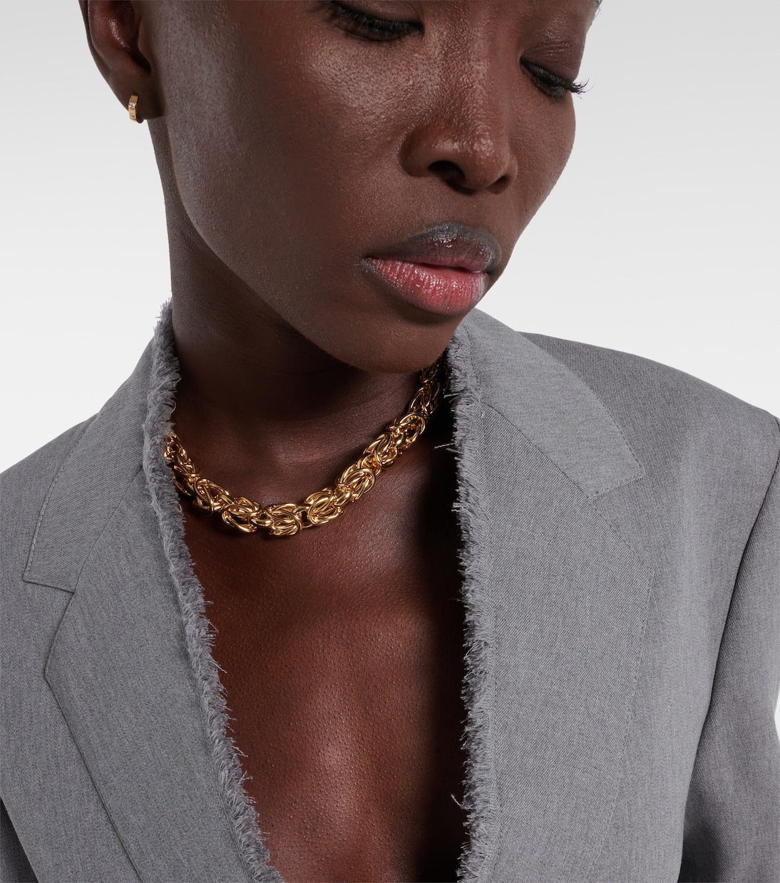 Byzantine 24kt gold-plated choker | Toteme