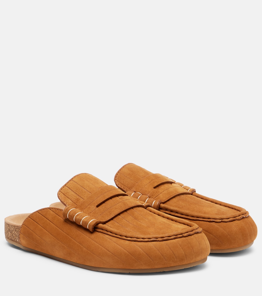 Mules Stitch en daim | JW Anderson