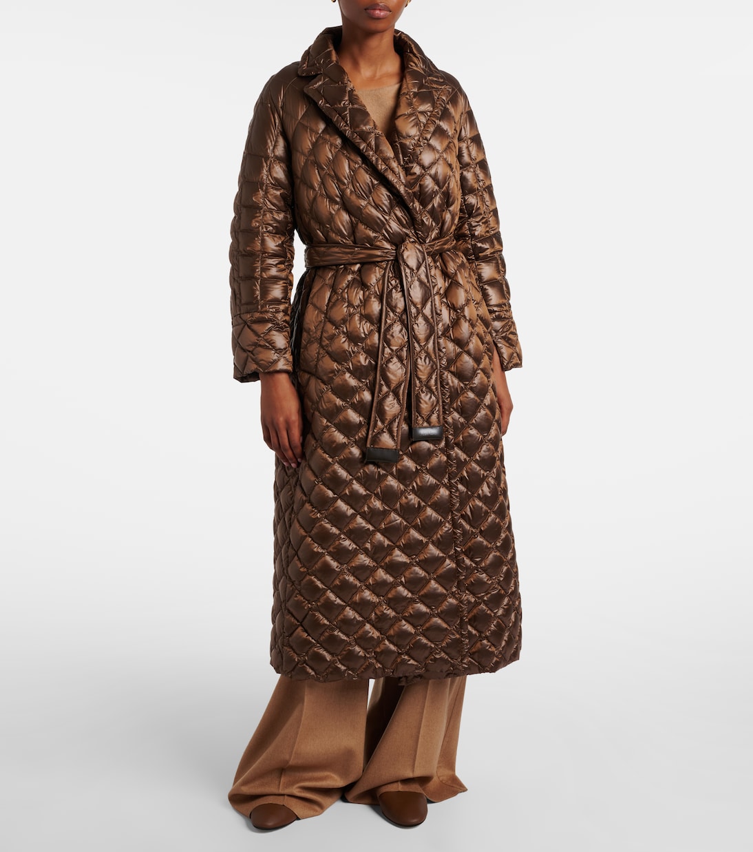 Cube Spaces belted down coat | Max Mara