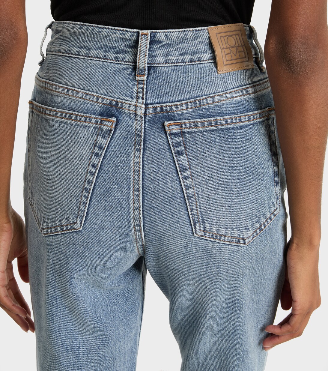 High-rise slim jeans | Toteme