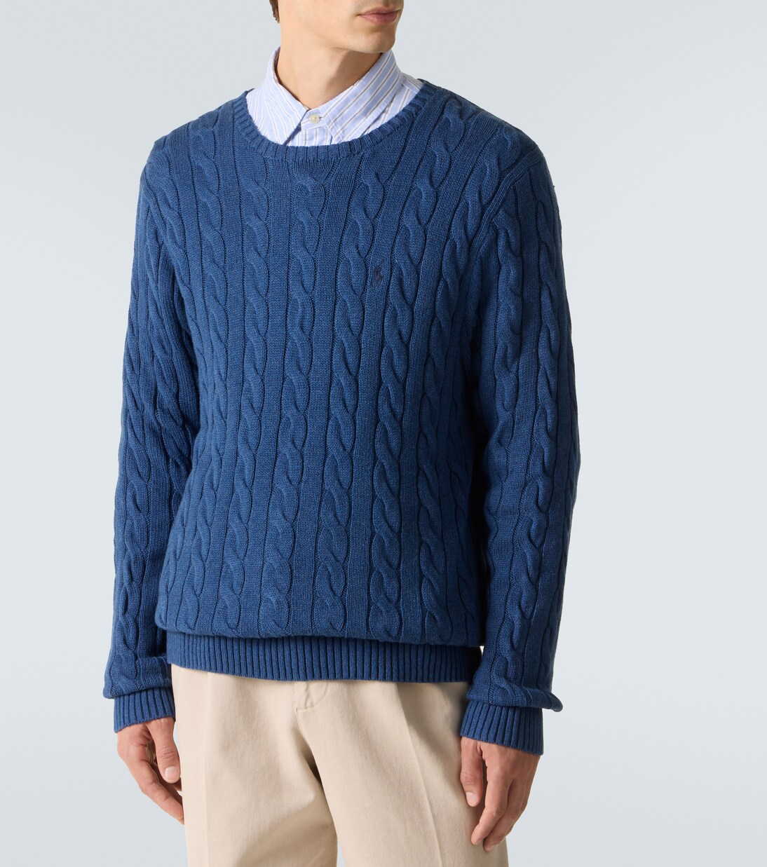 Cable-knit cotton sweater | Polo Ralph Lauren