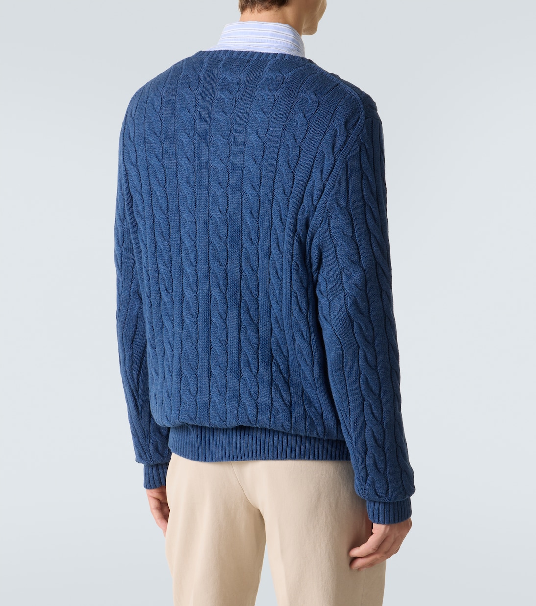 Cable-knit cotton sweater | Polo Ralph Lauren