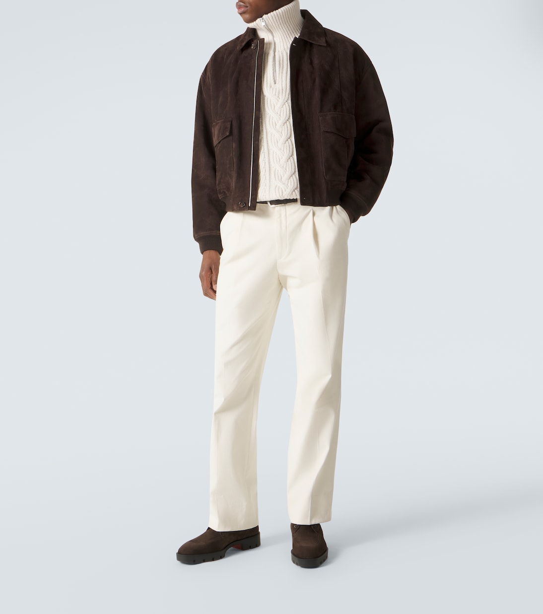 Bottines Caracolo Lion en cuir | Christian Louboutin