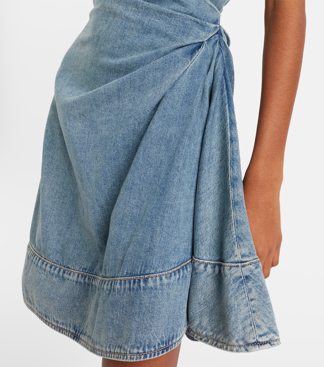 Minikleid aus Denim | McQueen