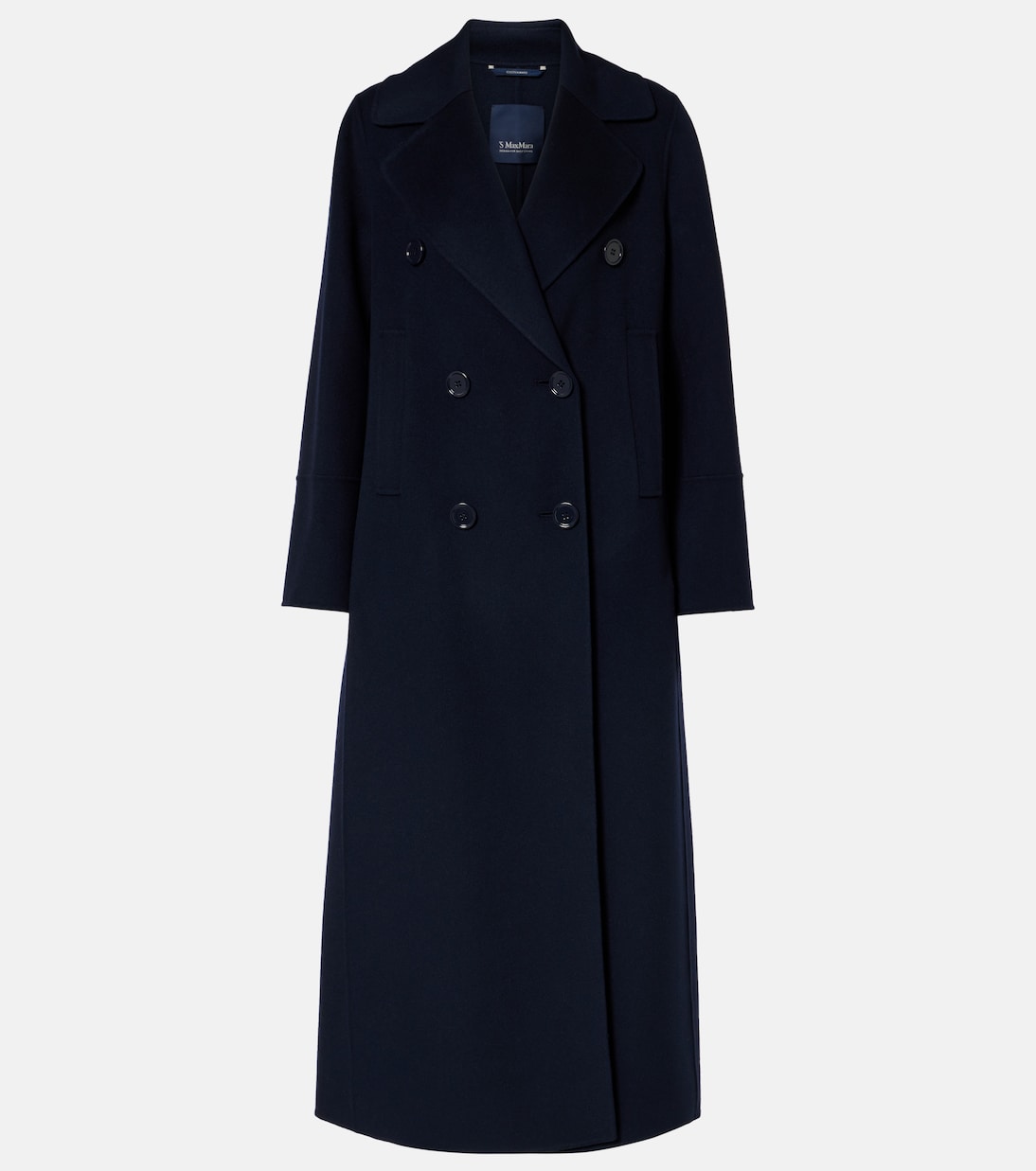Custodi double-breasted virgin wool coat | 'S Max Mara