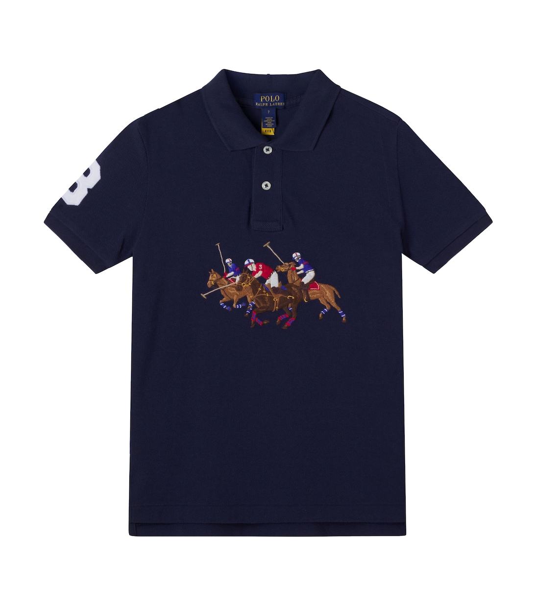 Polo brodé en coton | Polo Ralph Lauren Kids