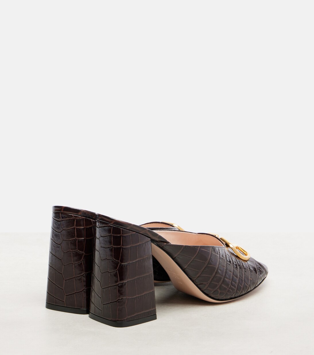 Mules VLogo 95 en cuir | Valentino Garavani