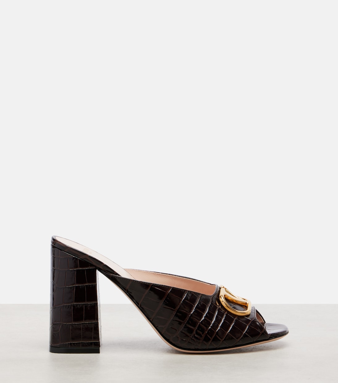 Mules VLogo 95 en cuir | Valentino Garavani