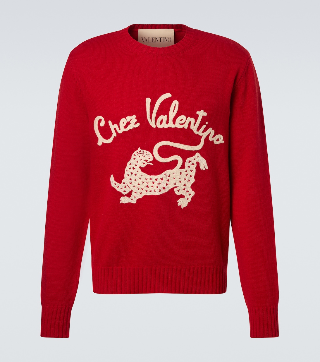 Chez Valentino virgin wool sweater | Valentino